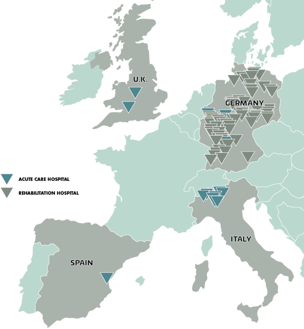 Medical Properties Trust Inc Nyse Mpw Map Of